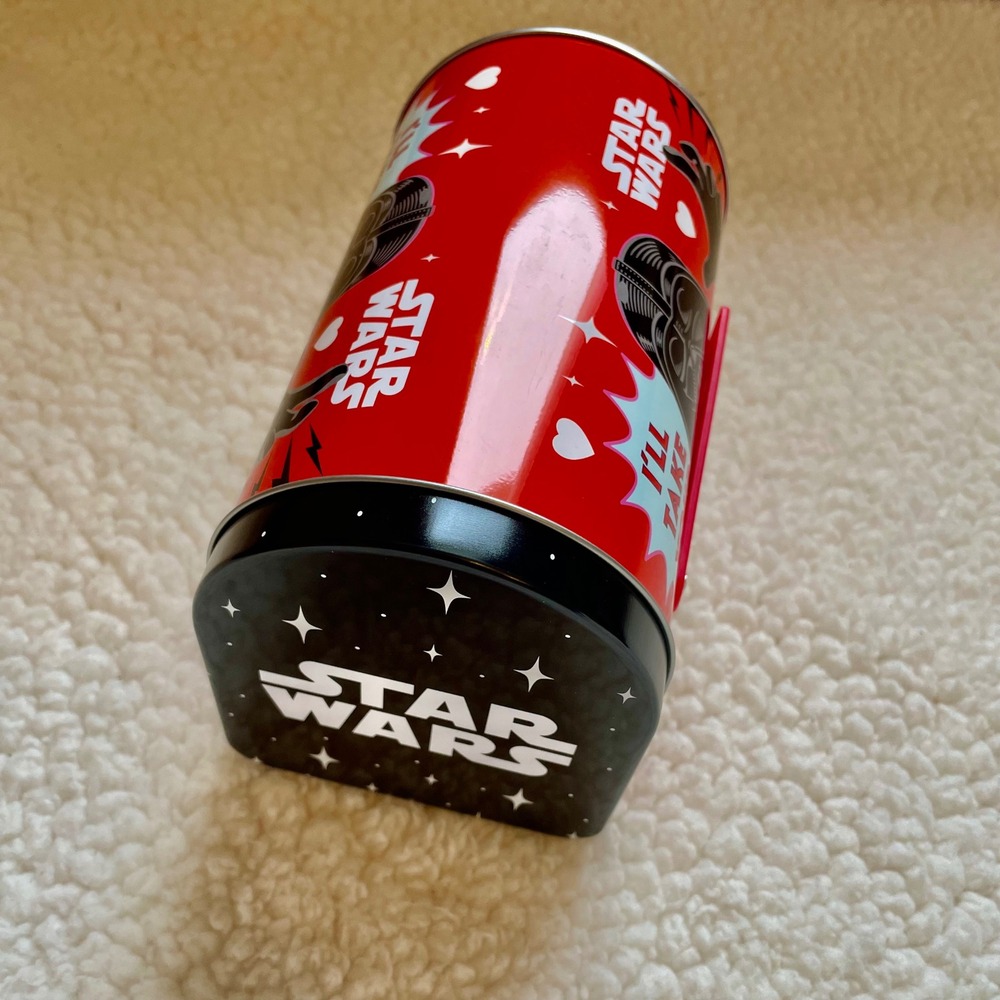 Star Wars Darth Vader I'll Take Your Breath Away Tin Mailbox Red Black‎ 6x4.5
